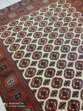Charger l'image dans la galerie, Grand Tapis Torkaman fait main n°7534_292×208
