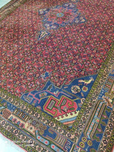 Charger l'image dans la galerie, Grand Tapis Bidjard noué main n°14961_297×206