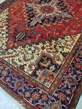 Charger l'image dans la galerie, Grand Tapis Hériz noué main n°14141_300×207