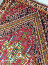 Charger l'image dans la galerie, Grand Tapis Ghachgai noué main n°17499_300×214