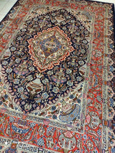 Charger l'image dans la galerie, Grand Tapis Kachmar noué main n°12287_302×200