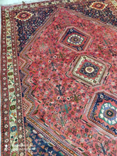 Charger l'image dans la galerie, Grand Tapis Ghachgai fait main n°18473_302×203