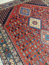 Charger l'image dans la galerie, Grand Tapis Yalameh noué main n°12281_303×202