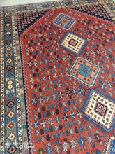 Charger l'image dans la galerie, Grand Tapis Yalameh noué main n°12281_303×202
