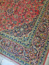 Charger l'image dans la galerie, Grand Tapis Kachan fait main n°11916_305×214