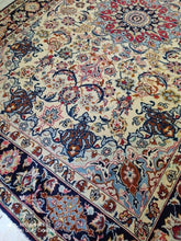 Charger l'image dans la galerie, GRAND TAPIS Ispahan fait main n°13026_316×212