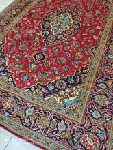 Charger l'image dans la galerie, GRAND Tapis Kachan tissé main n°16099_320×207