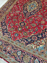 Charger l'image dans la galerie, GRAND Tapis Kachan tissé main n°16099_320×207