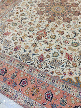 Charger l'image dans la galerie, Grand Tapis Tabriz fait main n°151779_345×252