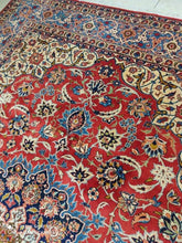 Charger l'image dans la galerie, Grand Tapis Ispahan fait main n°14176_357×260