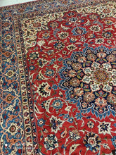 Charger l'image dans la galerie, Grand Tapis Ispahan fait main n°14176_357×260