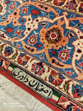 Charger l'image dans la galerie, Grand Tapis Ispahan fait main n°14176_357×260