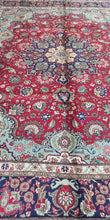 Charger l'image dans la galerie, Grand Tapis Tabriz fait main n°12388_384×300
