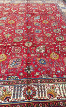 Charger l'image dans la galerie, Grand Tapis Tabriz fait main n°11584_385×293