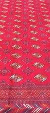 Charger l'image dans la galerie, Grand Tapis Torkaman fait main n°16062_385×315