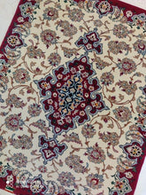 Charger l'image dans la galerie, Tapis Ispahan fait main n°11774_91×74