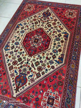 Charger l'image dans la galerie, Tapis Abadeh tissé main n°19180_205×130