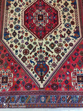 Charger l'image dans la galerie, Tapis Abadeh tissé main n°19180_205×130