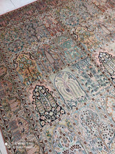 Charger l'image dans la galerie, Tapis Cachemire soie tissé main n°5_307×244