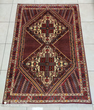 Charger l'image dans la galerie, Tapis Afchar fait main n°886_180×126