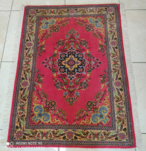 Charger l'image dans la galerie, Paire 2 tapis Kachan noué main n°19326_102×77