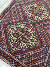 Charger l'image dans la galerie, Tapis Afchar fait main n°18812_158×122