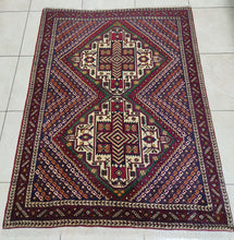 Charger l'image dans la galerie, Tapis Afchar fait main n°18812_158×122