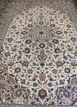 Charger l'image dans la galerie, Grand Tapis Kachan fait main n°13027_343×246