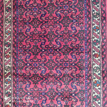 Charger l'image dans la galerie, Tapis Hosseinabad noué main n°15357_500×80