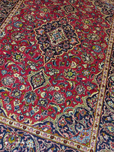 Charger l'image dans la galerie, Grand Tapis Kachan noué main n°12344_275×200
