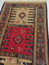 Charger l'image dans la galerie, Kilim Khorassan brodé main n°19586_182×103