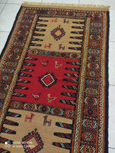 Charger l'image dans la galerie, Kilim Khorassan brodé main n°19586_182×103