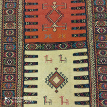 Charger l'image dans la galerie, Kilim Khorassan tissé main n°19610_195×105