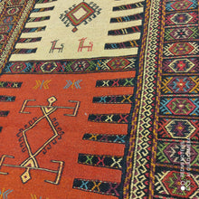 Charger l'image dans la galerie, Kilim Khorassan tissé main n°19610_195×105