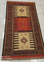 Charger l'image dans la galerie, Kilim Khorassan tissé main n°19610_195×105