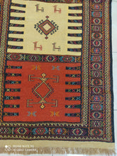 Charger l'image dans la galerie, Kilim Khorassan brodé main n°19595_172×105