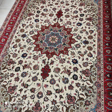 Charger l'image dans la galerie, Grand Tapis Tabriz Panjaraj noué main n°15996_302×200