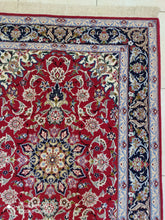 Charger l'image dans la galerie, Tapis Ispahan fait main n°16470_158×110