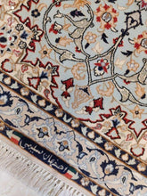 Charger l'image dans la galerie, Tapis Ispahan fait main n°14273_107×68