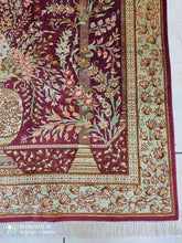 Charger l'image dans la galerie, Tapis Ghom soie noué main n°18567_114×76