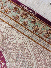 Charger l'image dans la galerie, Tapis Ghom soie noué main n°18567_114×76