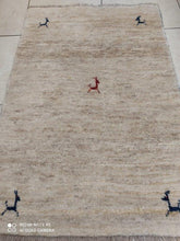 Charger l'image dans la galerie, Tapis Gabbeh tissé main n°12710_115×78