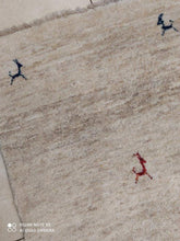 Charger l'image dans la galerie, Tapis Gabbeh tissé main n°12710_115×78