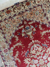 Charger l'image dans la galerie, Tapis Ghom soie noué main n°18192_115×78