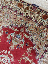 Charger l'image dans la galerie, Tapis Ghom soie noué main n°18192_115×78