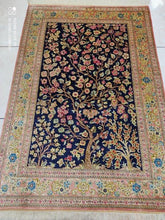 Charger l'image dans la galerie, Tapis Ghom soie noué main n°17608_117×81