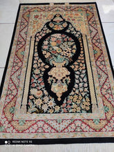 Charger l'image dans la galerie, Tapis Ghom soie noué main n°18577_120×78