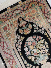 Charger l'image dans la galerie, Tapis Ghom soie noué main n°18577_120×78
