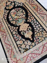 Charger l'image dans la galerie, Tapis Ghom soie noué main n°18577_120×78