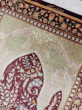 Charger l'image dans la galerie, Tapis Ghom soie tissé main n°18569_120×80